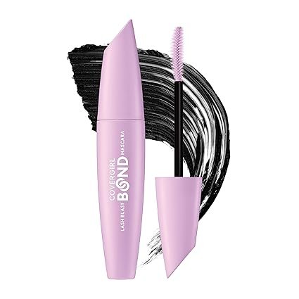 COVERGIRL Lash Blast Bond Volume Mascara - 800 - Extreme Black, Bonding Complex to Condition & Nourish Lashes, Smudge-Proof, Clump-Free, Volumizing, Vegan Formula