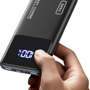 INIU Portable Charger, Slimmest Fast Charging 10000mAh USB C in/Out Power Bank, 22.5W PD3.0 QC4+ Battery Pack, Portable Phone Charger for iPhone 16 15 14 13 12 Pro Samsung S22 S21 Google AirPods iPad