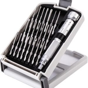 Small Precision Screwdriver Set for Electronics,22 in 1 Mini Screwdriver Set with 22 S2 Magnetic Screw Driver Bits and Extendable Handle,Repair Kit for Eyeglass Computer Laptop Watch Jewelers
